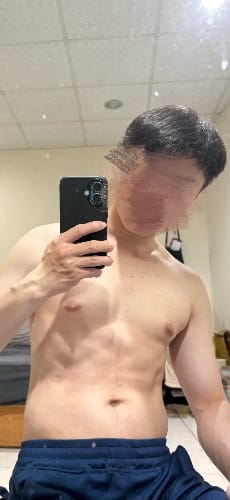 要來我家看我深蹲嗎